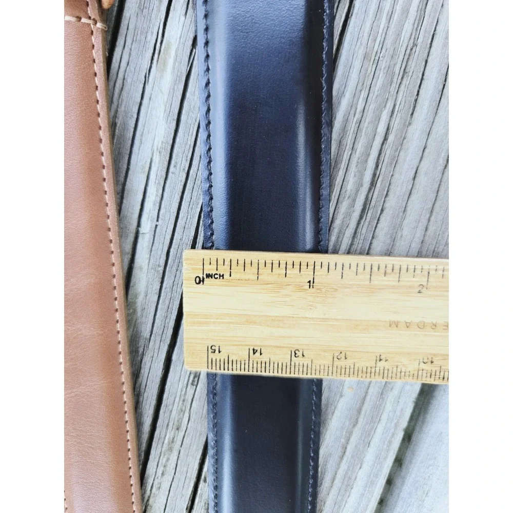 (2) COACH Leather Men's Belt Size 36